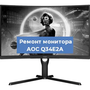 Замена экрана на мониторе AOC Q34E2A в Новосибирске